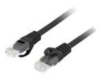 Lanbergs | Patchcord Cat.6 UTP LSZH CU | PCU6-10CU-1000-BK | 10 m | Melns - Image 4