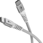 Goobay USB-C Supersoft tekstila kabelis ar metāla spraudņiem | 70194