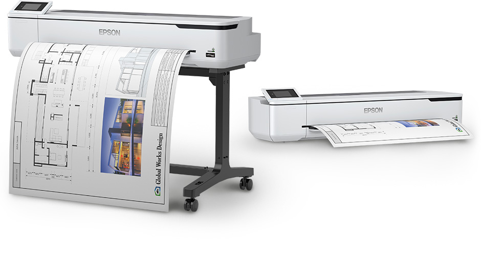oriģināls-11516.jpg Epson SC-T5100 | Krāsu | Tintes | Wi-Fi | Pelēks - Image 1