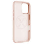 Fixed MagFlow | Back cover | Apple | iPhone 16 | Liquid silicon | Pink - Image 2