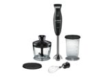 Bosch | Blender | CleverMixx MSM2650B | Hand Blender | 600 W | Number of speeds 12 | Chopper | Mini chopper | Black - Image 4