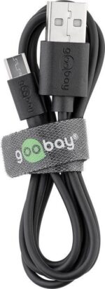 Goobay | Micro USB charging and sync cable | 46800 | USB-A to micro-USB USB 2.0 male (type A) | USB 2.0 micro male (type B) - Image 4