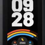 Xiaomi Smart Band 9 Active | TFT | Sirdsdarbības ātruma monitors | Bluetooth | Melns