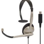 Koss | Austiņas | CS95 USB | Ar vadu | Uz ausīm | Mikrofons | Melnas/Zeltainas