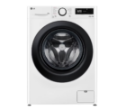 LG Washing Machine | F4WR510SBW | Energy efficiency class A | Front loading | Washing capacity 10 kg | 1400 RPM | Depth 57 cm | Width 60 cm | Display | LED | Steam function | Direct drive | White