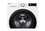 LG Washing Machine | F4WR510SBW | Energy efficiency class A | Front loading | Washing capacity 10 kg | 1400 RPM | Depth 57 cm | Width 60 cm | Display | LED | Steam function | Direct drive | White - Image 6