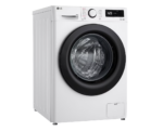 LG Washing Machine | F4WR510SBW | Energy efficiency class A | Front loading | Washing capacity 10 kg | 1400 RPM | Depth 57 cm | Width 60 cm | Display | LED | Steam function | Direct drive | White - Image 9