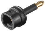 Goobay | Toslink digitālais/audio adapteris; TOSLINK uz Mini TOSLINK | 11922. gads