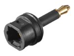 Goobay | Toslink digitālais/audio adapteris; TOSLINK uz Mini TOSLINK | 11922. gads - Image 2