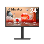 LG | 24BA750-B | 23,8 | IPS | FHD | 16:9 | 100 Hz | 5 ms | 1920 x 1080 pikseļi | 200 cd/m² | HDMI pieslēgvietu skaits: 1 | Melns