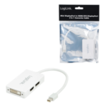 Logilink | CV0045 | Balts | Mini DisplayPort | DVI/DisplayPort/HDMI