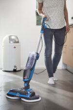 Bissell | Mop | SpinWave | Corded operating | Electric | Washing function | 105 W | Blue/Titanium - Image 2