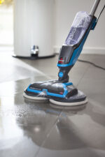 Bissell | Mop | SpinWave | Corded operating | Electric | Washing function | 105 W | Blue/Titanium - Image 5