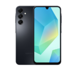 Samsung | Galaxy | A16 (A165) | Melns | 6,7 | Super AMOLED | 1080 x 2340 pikseļi | Mediatek | Helio G99 | Iekšējā RAM 4 GB | 128 GB | microSDXC | Divas SIM kartes | 4G | Galvenās kameras izšķirtspēja 50+5+2 MP | Otrās kameras izšķirtspēja 13 MP | Android | 14 | 5000 mAh