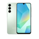 Samsung | Galaxy | A16 (A165) | Zaļš | 6,7 | Super AMOLED | 1080 x 2340 pikseļi | Mediatek | Helio G99 | Iekšējā RAM 4 GB | 128 GB | microSDXC | Divas SIM kartes | 4G | Galvenās kameras izšķirtspēja 50+5+2 MP | Otrās kameras izšķirtspēja 13 MP | Android | 14 | 5000 mAh