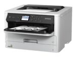 Epson Printer | WorkForce WF-M5298DW | PrecisionCore™ Print Head | Mono | A4 | Wi-Fi | Grey - Image 2