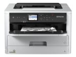 Epson Printer | WorkForce WF-M5298DW | PrecisionCore™ Print Head | Mono | A4 | Wi-Fi | Grey - Image 3