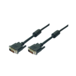 Logilink | DVI-D (24+1) - DVI-D (24+1), divkāršs savienojums, | DVI-D | DVI-D | DVI uz DVI | 2 m