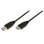 Logilink | 1 m USB A - USB A 3.0 F/M | USB A | USB A