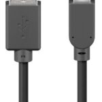 Goobay | 93920 USB 2.0 ātrdarbīgs kabelis | USB-A uz micro-USB USB 2.0 tēviņš (A tips) | USB 2.0 mikro tēviņš (B tips)