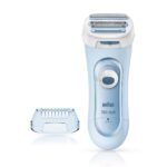 Braun | Женская бритва | Silk-épil 5160 | Количество уровней мощности: 1 | Для сухого и влажного использования | Синий