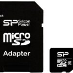 Silicon Power | 8 GB | MicroSDHC | Zibatmiņa, 10. klase | SD adapteris