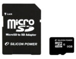 Silicon Power | 8 GB | MicroSDHC | Zibatmiņa, 10. klase | SD adapteris - Image 3