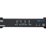 Aten | 4 portu USB DVI divējāda savienojuma/audio KVMP™ slēdzis
