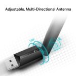 TP-LINK | Divjoslu USB 2.0 adapteris | Archer T2U Plus - Image 2