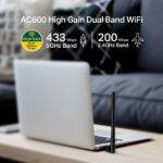 TP-LINK | Divjoslu USB 2.0 adapteris | Archer T2U Plus - Image 4