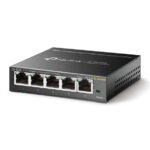 TP-LINK | Switch | TL-SG105E | Web managed | Wall mountable | Gigabit Ethernet (copper) ports quantity 5 | Power supply type External | 36 month(s) - Image 2