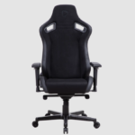 Onex | Spēļu krēsls | EV12 Evolution Suede Edition | Zamšāda, melna