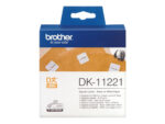Brother | DK-11221 kvadrātveida papīra uzlīme | Balta | DK | 23 mm - Image 4