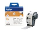 Brother | DK-11221 kvadrātveida papīra uzlīme | Balta | DK | 23 mm - Image 9