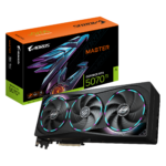 Gigabyte AORUS GeForce RTX 5070 Ti MASTER 16G | NVIDIA | 16 GB | GeForce RTX 5070 Ti | GDDR7 | HDMI portu skaits: 1 | PCI-E 5.0