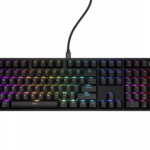 Genesis | THOR 404 | Ar vadu | ASV | Melns | USB A tipa | Gateron Yellow Pro
