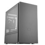 Cooler Master | Silencio S400 with Steel side panel | Black | Mini ITX, Micro ATX | Power supply included No