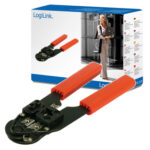 Logilink | RJ45 spiešanas instruments ar metāla griezēju