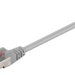 Goobay | CAT 6 plāksteris kabelis S/FTP (PiMF) | 93651 | Pelēks RJ45 tēviņš | RJ45 tēviņš