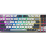 MSI FORGE GK600 TKL WIRELESS SKY | Gaming Keyboard | Wireless | US | Bluetooth | 2.4 GHz, Bluetooth, USB 2.0 | Mechanical Linear