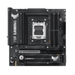 Asus TUF GAMING B850M-PLUS WIFI | Processor family AMD | Processor socket AM5 | DDR5 | Supported hard disk drive interfaces M.2, SATA | Number of SATA connectors 4
