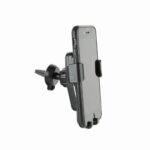 EnerGenie | EG-TA-CHAV-QI10-01 | Car smartphone holder with wireless charger | Built-in charger | Universal smartphone car holder with built-in wireless Qi fast charger, 10 W fast wireless Qi charging function to charge your phone while driving, Practical auto-lock system, suitable for use with phones from 65 to 85 mm wide, Rotating/tilting phone holder with secure fixation on almost any air vent | 77 g