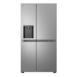 LG ledusskapis | GSLC41PYPE | Energoefektivitātes klase E | Brīvi stāvošs | Blakus novietojams | Augstums 179 cm | Ledusskapja neto ietilpība 420 l | Saldētavas neto ietilpība 221 l | Displejs | 36 dB | Pelēks
