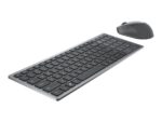 Dell | Клавиатура и мышь | KM7120W | Комплект клавиатуры и мыши | Беспроводная | Батарейки в комплекте | США | Bluetooth | Цвет: Titan Gray | Цифровая клавиатура | Беспроводное соединение — изображение 5