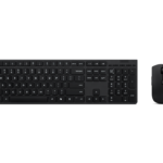 Lenovo Professional Wireless Rechargeable Combo Keyboard and Mouse | Keyboard and Mouse Set | Wireless | Mouse included | US English | Bluetooth | Grey