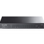TP-LINK | Komutators | TL-SG2210P | Tīmeklī pārvaldīts | Darbvirsma | SFP portu skaits: 2 | Power over Ethernet (PoE) portu skaits: 8 | Barošanas bloka tips: Ārējs | 36 mēneši
