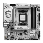 MSI B850M GAMING PLUS WIFI6E | Семейство процессоров AMD | Разъем процессора AM5 | Поддерживаемые интерфейсы жестких дисков SATA, M.2 | Количество разъемов SATA: 4