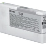 Epson T6537 | Tintes kasetne | Gaiši melna