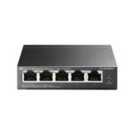 TP-LINK | Коммутатор | TL-SG1005LP | Неуправляемый | Настольный | Количество портов PoE+: 4 | Тип блока питания: Внешний