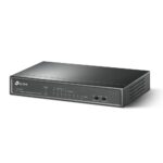 TP-LINK | Коммутатор | TL-SF1008LP | Неуправляемый | Настольный | Количество портов 10/100 Мбит/с (RJ-45): 8 | Количество портов Power over Ethernet (PoE): 4 | Тип источника питания: Внешний — изображение 2
